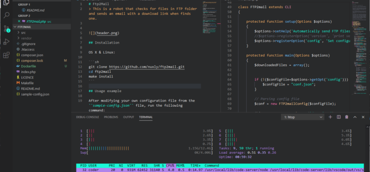 Visual Studio Code dans votre navigateur !